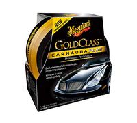 Meguiar's Gold Class Carnauba Plus Premium Paste Wax 311g - Langanhaltende Carnauba-Polymer-Mischung für tiefen Glanz und reflektierende Oberfläche, sicher für Klarlack und glänzende Lackierungen