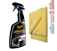 Meguiars Gold Class Premium Quik Detailer inkl. Supreme Shine Mikrofasertuch