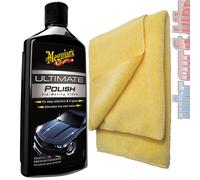 Meguiar's Ultimate Polish Hochglanzpolitur inkl. Supreme Shine Mikrofasertuch