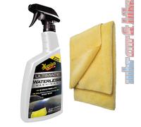 Meguiar's Ultimate Waterless Wash&Wax Anywhere inkl Supreme Shine Mikrofasertuch