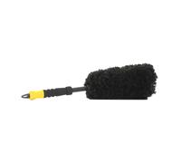 Meguiar's Supreme Wheel Brush Medium - Felgenbürste - Sichere Felgenreinigung, Dichter Mikrofaserflor, Abgewinkelter Schaft, X1902EU