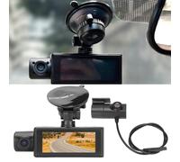 Mehrkanal-KFZ-DVR mit GPS 1080P vorne & Innenraum hinten 480P Loop