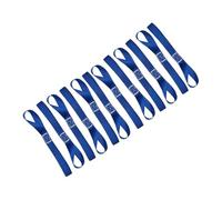 Mehrzweck-Gurt-Ring, 12 Stück, Gepäckgurt, robuster Motorrad-Zurrgurt, hohe Festigkeit, Motorrad-Spanngurte, blau, Einheitsgröße