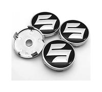 MEIDUN 4PCS Nabendeckel Nabenkappen 60mm Universal ABS Radnabenabdeckung Felgendeckel Für Suzuki Grand Vitara SX4 Swift Jimny Kizashi Kfz Tuning Zubehör Staubdicht und wasserdicht