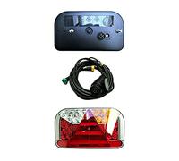 MelTruck LED Rückleuchten 6 Funktionen mit 9 m 13-polig Kabelbaum SET LKW PKW Anhänger Trailer