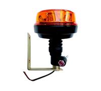 MelTruck® LED Warnleuchte Rundumleuchte 12V 24V mit 4 Blitzmuster E9 ECE R65 R10 für Traktor PKW LKW (Aufsteckrohr U)