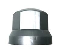 MelTruck Radmutterkappen Schutz Abdeckung Ø32 mm für Schrauben für LKW (60, Hellgrau, Höhe: 41 mm)