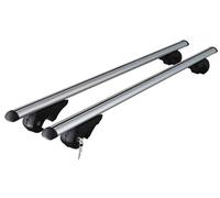 Menabo 0954001 Autodach/Dachgepäckträger Dachträger Aluminium, Schwarz
