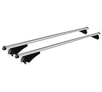 Alu Dachträger Tiger silber Relingträger 135 cm 75 kg für aufliegende Dachreling
