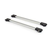 Menabo Relingträger LINCE SILVER 120cm Dachträger vormontiert für OPEL SUZUKI SEAT FORD BMW FIAT KIA MERCEDES-BENZ INFINITI HYUNDAI LEXUS RENAULT SKOD