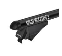 Alu Dachträger Tiger schwarz Relingträger 135 cm 75 kg für aufliegende Dachreling