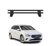 Menabo Dachträger für Mercedes B Klasse W247 2018-2025 75kg Alu Schwarz 2x