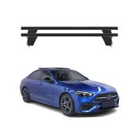 Menabo Dachträger für Mercedes C Klasse W206 2021-2024 TÜV Aluminium Schwarz