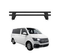 Menabo Dachträger für VW T5 T6 Transporter Multivan Caravelle 2003-2024 Schwarz