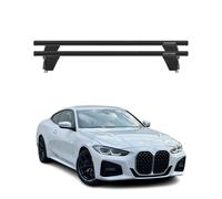 Menabo Dachträger Querträger für BMW 4er G22 Coupe 2020-2024 TÜV Alu Schwarz