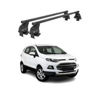 Menabo Stahl Dachträger Gepäckträger für Ford Ecosport 2014-2017 Schwarz