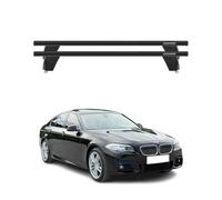 Menabo Dachträger Grundtäger kompatibel mit BMW iX I20 2021-2025 Aluminium 50kg Schwarz 2 TLG Ohne Reling für Fahrradträger, Dachboxen, Skiträger Abschließbar