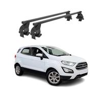 Menabo Dachträger Grundtäger für Ford Ecosport 2017-2023 FL 50kg Stahl Schwarz