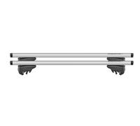 Menabo Relingträger LINCE SILVER 120cm Dachträger vormontiert für OPEL SUZUKI SEAT FORD BMW FIAT KIA MERCEDES-BENZ INFINITI HYUNDAI LEXUS RENAULT SKOD