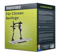 Fahrradträger für Heckklappe für Peugeot 207 Schrägheck 06-15 3 Elektrofahrräder