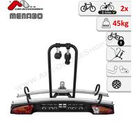 Menabo Menabo Merak Tilting Fahrradträger f. 2 Räder eBikes abschließbar abklappbar