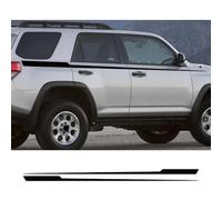 MenDaOLv Auto Karosserie Seitenstreifen Aufkleber für Toyota 4runner TRD,Seitenschweller Grafik Aufkleber Türverkleidung Vinyl Dekoration.,White