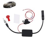 Menibeuty Autoradio Antennenverstärker Universell 12V FM/AM, Autoantenne Signalverstärker Booster Autoantenne Verstärker, Dab Splitter Autoradio dab AntenneAuto, für Autoradios Auto FM Radio Antenne