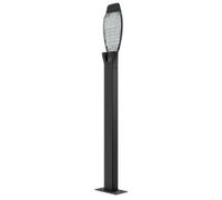 MENNEKES Standfuß 18663 für AMTRON 4You/4Business Wallbox | einseitig | rostfrei | schwarz | 1479 mm