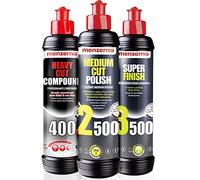 MENZERNA Heavy Cut Compound 400 & Medium Cut Polish 2500 & Super Finish 3500
