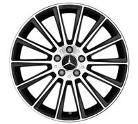 Mercedes-AMG E-Klasse Leichtmetallfelge schwarz glanzgedreht Vorderachse A21340139007X23