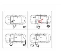 MERCEDES-BENZ A V177 AMG Right Microphone Wiring LHD A1775402118 NEW GENUINE