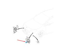 MERCEDES-BENZ B W247 Hupe links A2475403206 NEU ORIGINAL