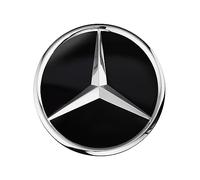 Mercedes-Benz Mercedes-Benz Radnabenabdeckung, Stern erhaben, schwarz matt | A22040001259283