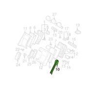 MERCEDES BENZ E W211 Rear Right Seat Outer Cushion A21192030319D15 NEW ORIGINAL