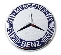 Mercedes-Benz Emblem Motorhaube Blau Silber A9068170416 A- B- C- E- Klasse