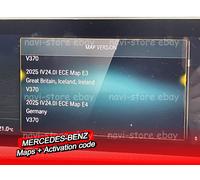 Mercedes Benz Europe Comand NTG 6 map update + activation code Europe V24 2025