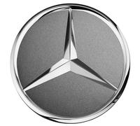 Mercedes-Benz Mercedes-Benz Mercedes-Benz Radnabenabdeckung Stern mit Lorbeerkranz blau klassisches Design
