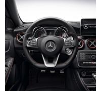 Mercedes-Benz Mercedes-Benz Sport-Lederlenkrad mit ALDW, schwarz, A-Klasse (W176) | A00046035039E38