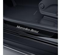 Mercedes-Benz Mercedes-Benz Wechselcover für beleuchtete Einstiegsleisten, vorne, 2er Set, schwarz, AMG GT/CLS | A2576805202