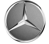 Mercedes Benz ori Radnabenabdeckung 71,8 mm Nabenkappe Titansilbern Stern
