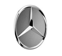 Mercedes-Benz Radnabenabdeckung Stern erhaben titansilber B66470202