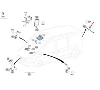 MERCEDES-BENZ VITO W447 Rückfahrkamera A4479051708 NEU ORIGINAL