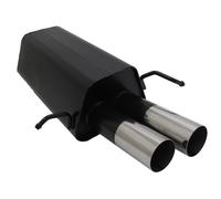 Novus Sportauspuff für Mercedes CLK W209 2x76 RL-Design Endschalldämpfer mit ABE