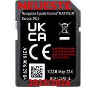 MERCEDES SD NAVIGATION KARTEN GARMIN MAP PILOT A218 V22 2025/2026 EUROPA NEUESTE