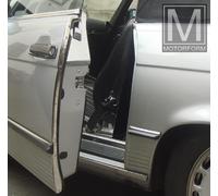 Mercedes SL SLC 107 W107 Chrom-Kanten Türkantenschutz Edelstahl Türschoner neu