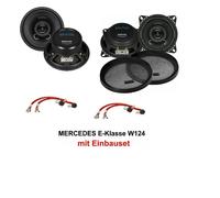 Mercedes W124 Kombi S124 E-Klasse T-Modell LAUTSPRECHER BOXEN Komplettset Crunch