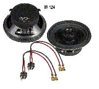 Mercedes W124 Limo Kombi Coupe Lautsprecher 12cm auch S124 C124 Koax vorne
