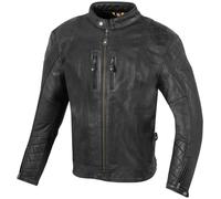 Merlin Cambrian Motorrad Lederjacke, schwarz, Größe 3XL