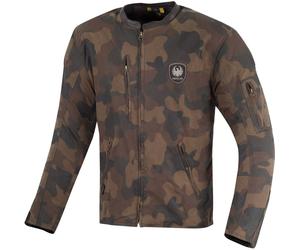 Merlin Covert Camo Motorrad Wachsjacke, braun, Größe 3XL für Männer
