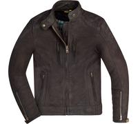 Merlin Mia Damen Motorrad Lederjacke, braun, Größe M